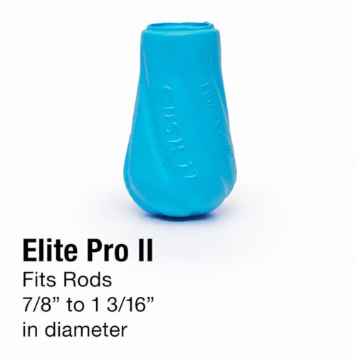 Luna Sea Silver Elite-Pro Cush-It Floating Fishing Rod Butt Cushion for Ultralight & Fly Fishing