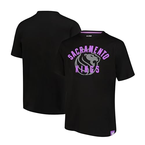 NBA Sacramento Kings Men's Super Soft Game Day T-Shirt - Large, Black