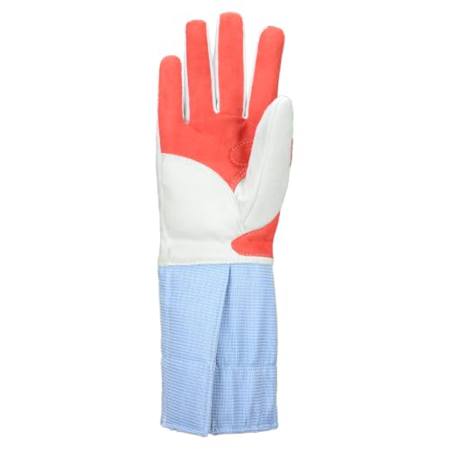 Leather Fencing Gloves for Sabre - Washable Lightweight Cuff - 6.5 Right