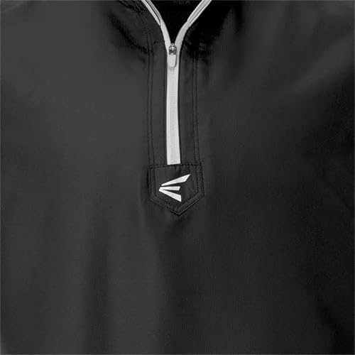 Easton Alpha Short Sleeve Cage Jacket - Adult XX-Large Black