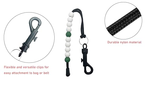 Golf Beads Score Counter - 4 Durable Colorful Beads