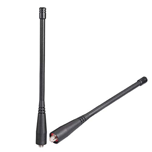 Dual Band VHF UHF Ham Radio Antenna - 2-Pack (136-174MHz, 400-470MHz)