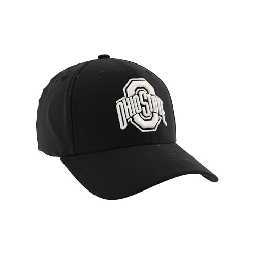 Fitted Black Hat - Ohio State Buckeyes - Large