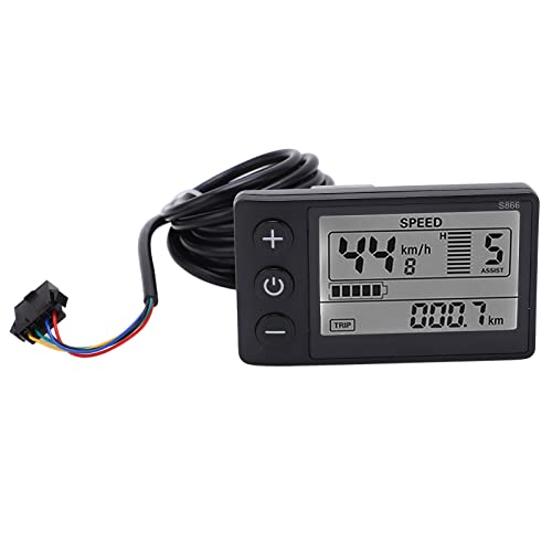 Electric Bicycle Display LCD Speedometer Control Panel - S866