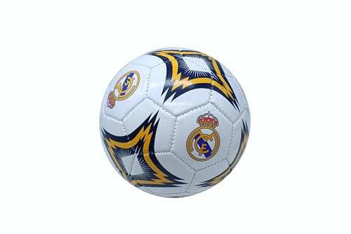 Official Licensed Real Madrid Soccer Ball Size 2 - Team Colors & Logo