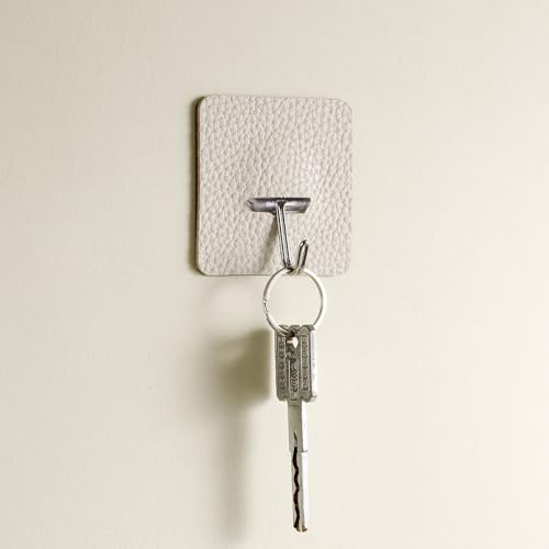 OLETHA Decorative Hook Covers Compatible with JINSHUNFA Transparent Adhesive Wall Hooks (Not Included), Set of 8 - Transform Your Command Strips into Designer Accents
