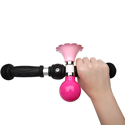 Kids Bike Horn - Loud Bell for Boys & Girls - Pink