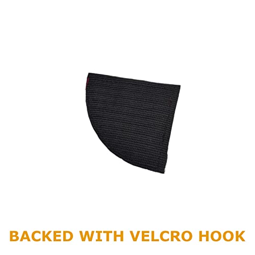 Viking Raven Banner Tactical Embroidered Patch - Black and Red