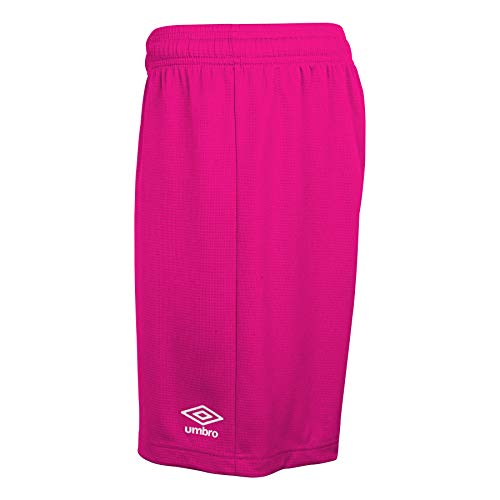 Umbro Unisex Adult Field Shorts Medium Pink Breathable Mesh Sportswear