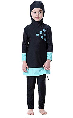Modest Full Body Islamic Swimwear for Girls with Hijab