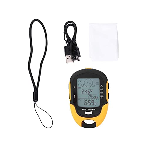 Digital Altimeter Barometer - Waterproof GPS Navigation for Hiking