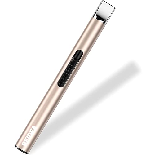 Flameless USB Rechargeable Candle Lighter - Champagne Gold