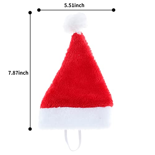 Pet Halloween Costume Hat for Cats & Dogs - Red