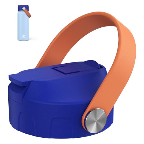 18oz Water Bottle Replacement Lid - Dark Blue