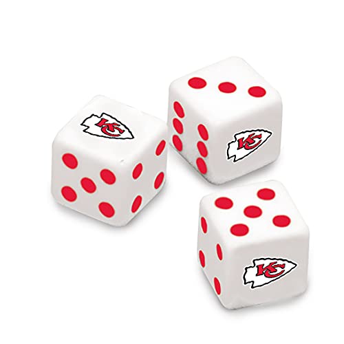 Kansas City Chiefs 300-Piece Casino-Style Poker Chip Set - Team Colors