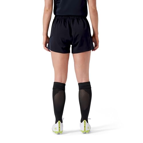 Canterbury Mens Advantage Rugby Shorts 2.0 Black XL – Elastic Waist, Recycled Material