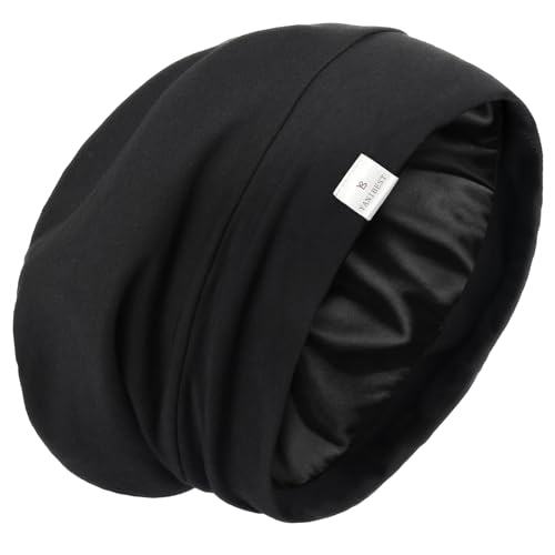 YANIBEST Slouchy Beanie Hat Satin Lined Sleep Cap Bonnet Chemo