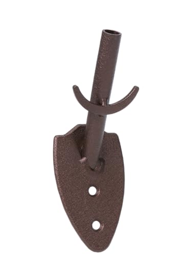 Big Game Skull Display Mount - Powder-Coated Steel - Brown