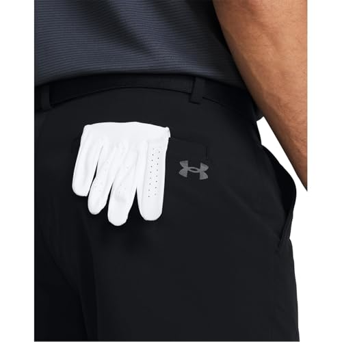 Under Armour Men's Tech Golf Shorts 30 Black/Gray - 11" Inseam, 4-Way Stretch, Moisture-Wicking