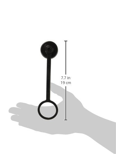 Narrow Mouth Loop Top Lid for 1-Pint/1-Quart Bottles - Black