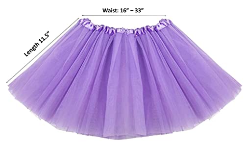 Royal Blue Kids Tutu Skirt - 3 Layered Tulle for Dance Party