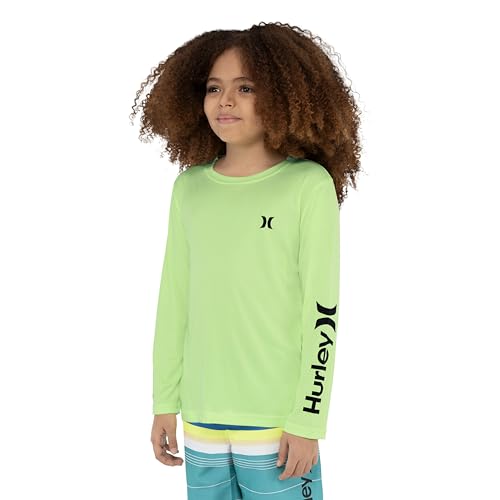 Boys' Long Sleeve Graphic T-Shirt - X-Large / Volt Glow Heather