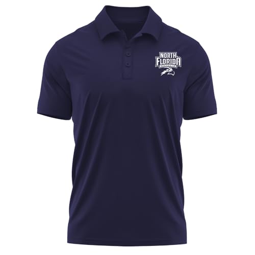 Men's Short Sleeve Polo Shirt with NCAA Logo Collection