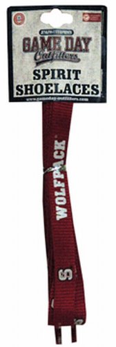 North Carolina State Wolfpack Shoelace - Team Colors & Logo