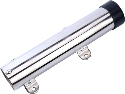 Amarine Made 4-Pack Stainless Steel Transom Mount Rod Holders for Boats