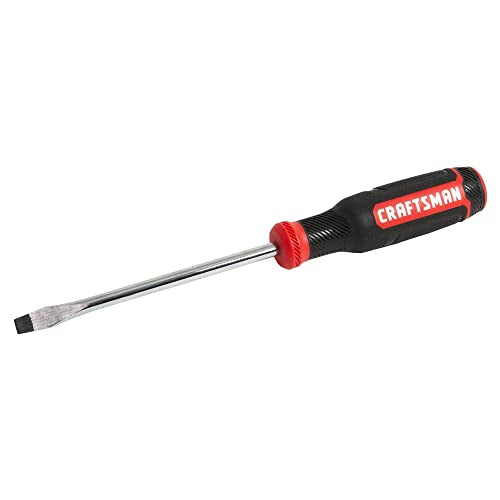CRAFTSMAN Screwdriver, Slotted, Bi-Material, 5/16 X 6 Inch (CMHT65063N)