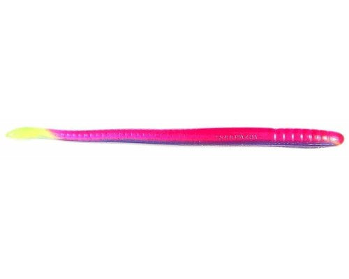 Roboworm Straight Tail Worm Bait - Morning Dawn Chartreuse, 4.5-Inch