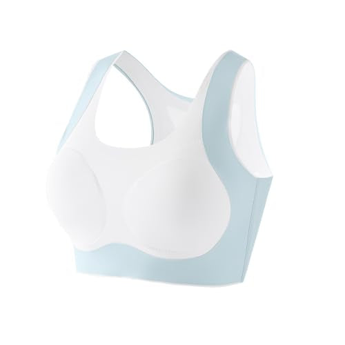Girls Training Bra - Racerback Seamless Comfort Bra 3pcs, 12-14 Years Color Block