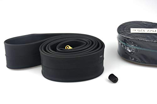 20 Inch Bicycle Tube - Heavy Duty 2 Pack with Tire Levers
