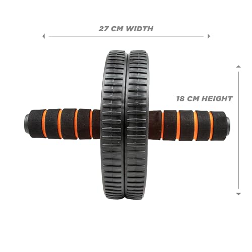 Ab Roller Wheel for Core Strength Training - Grey