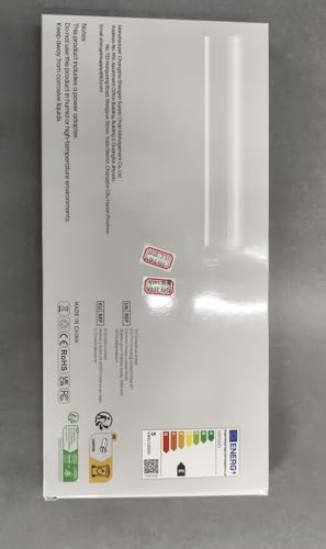 GOODEA Plug-in Under Cabinet Lights, 12inch Ultra Thin LED Dimmable Closet Lights with Memory Function, 3 Color Temperature Under Counter Lights for Kitchen, Cabinet, Workbench, Bookshelf, Desk