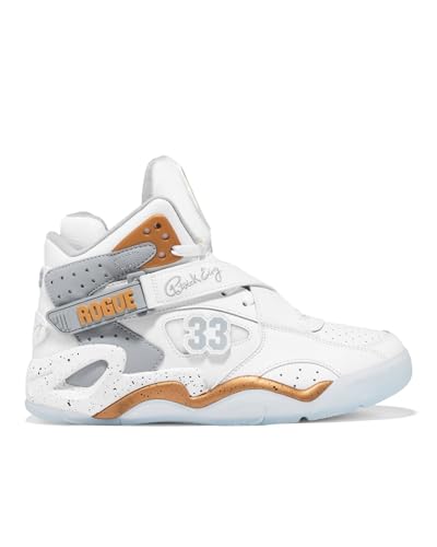 Ewing Rogue Patrick Athletics Sneakers - White/Gold Variation 5