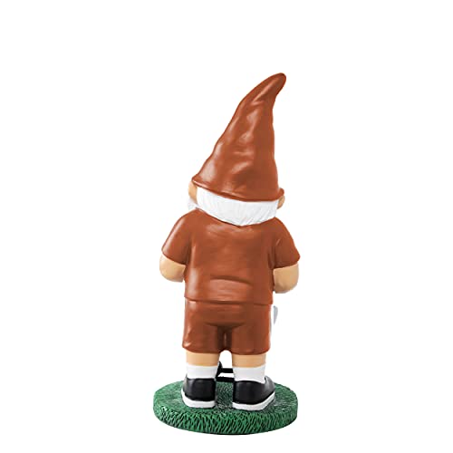 NCAA College Team Logo Grill Gnome Statue - Texas Longhorns, 10"