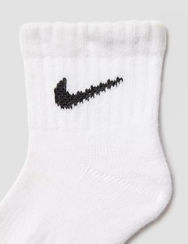 Performance Socks for Kids - 6-Pack - Big Kids / X-Small / White