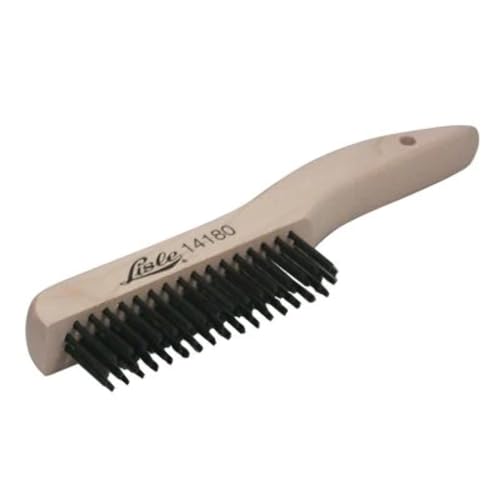Lisle 14180 Shoe Handle Wire Scratch Brush