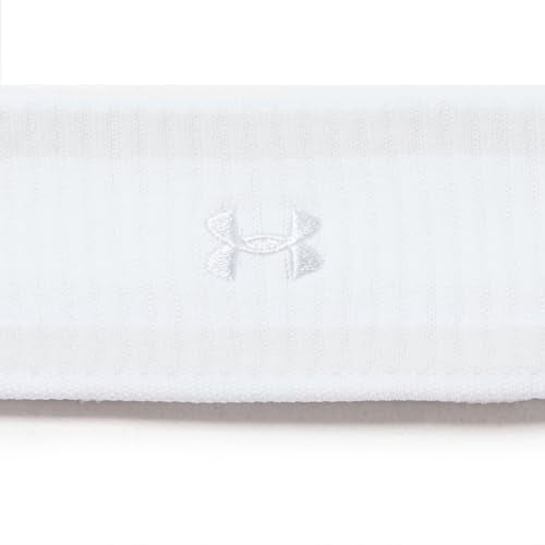 Lightweight Terry Headband - White, Distant Gray, One Size