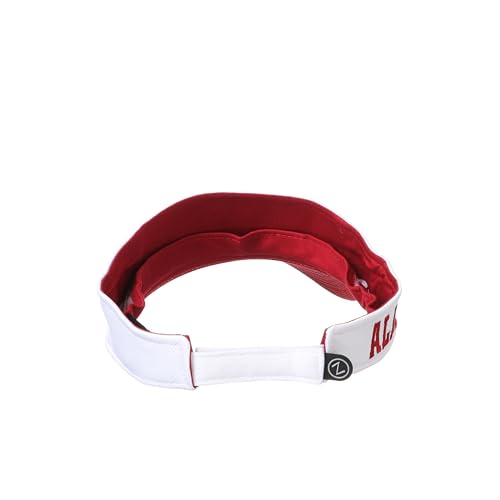 Alabama Crimson Tide Golf Visor Hat - Adjustable Velcro Cap