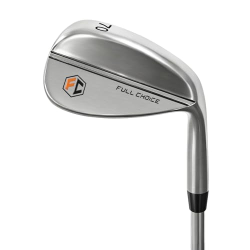 Full Choice Silver 70° Golf Wedge - Lob & Sand Wedge for Men & Women, Right Hand
