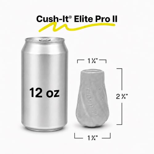 Luna Sea Silver Elite-Pro Cush-It Floating Fishing Rod Butt Cushion for Ultralight & Fly Fishing
