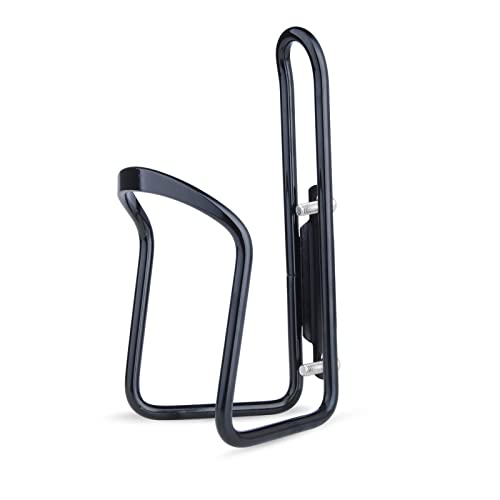 Aluminum Alloy Bicycle Water Bottle Cage Holder - Black