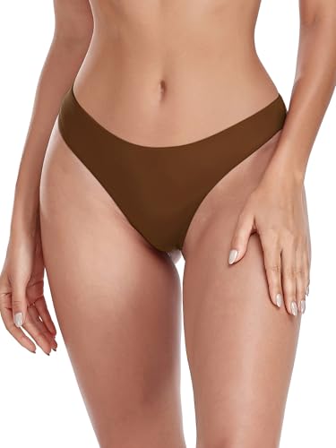Cheeky Bikini Bottom - XX-Large / Coffee