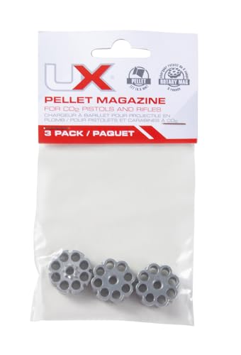 8-Round Rotary Magazine for .177 Caliber Air Guns - 3 Pack