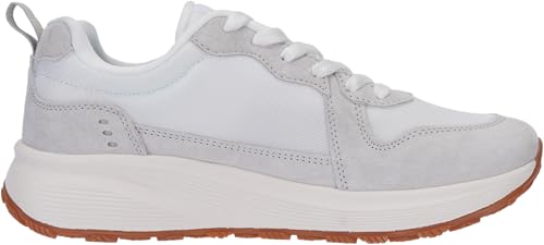 BRONAX Women's Wide Toe Athletic Sneakers S75 Grey 8 Wide Casual Shoes