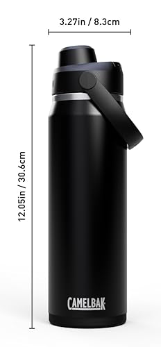 CamelBak Thrive Chug 25oz Insulated Water Bottle, Black