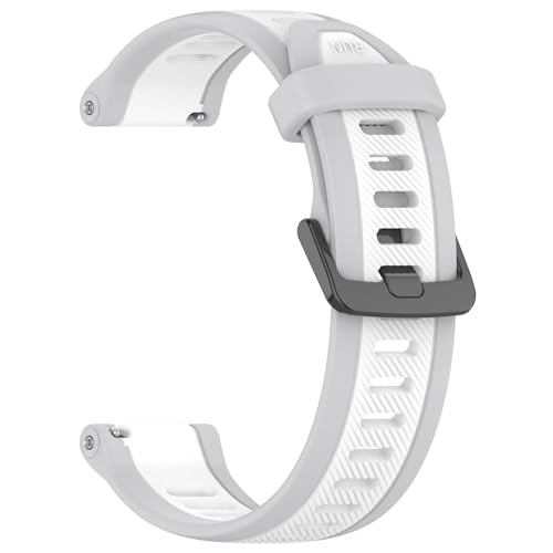 20mm Silicone Replacement Bands for Garmin Watch - White