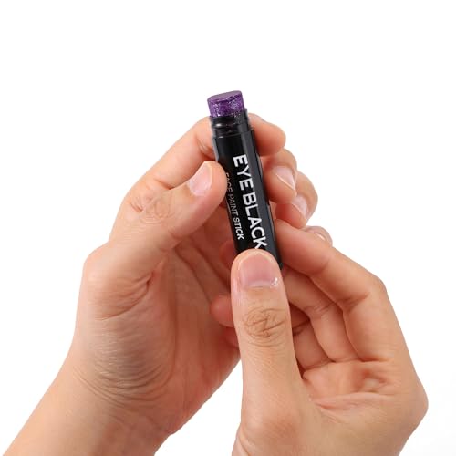 Glitter Eye Black Stick for Athletes - Waterproof, Anti-Glare